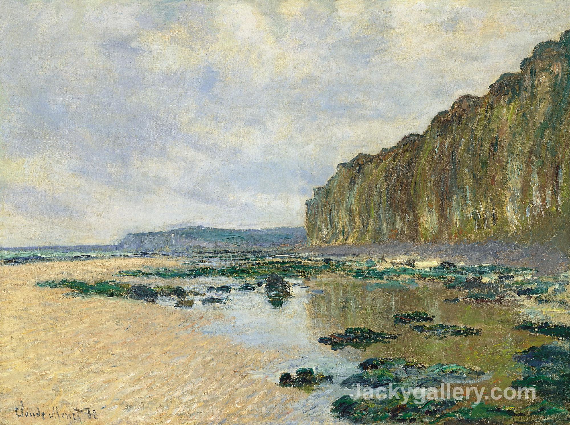 Low Tide at Varengeville by Claude Monet paintings reproduction